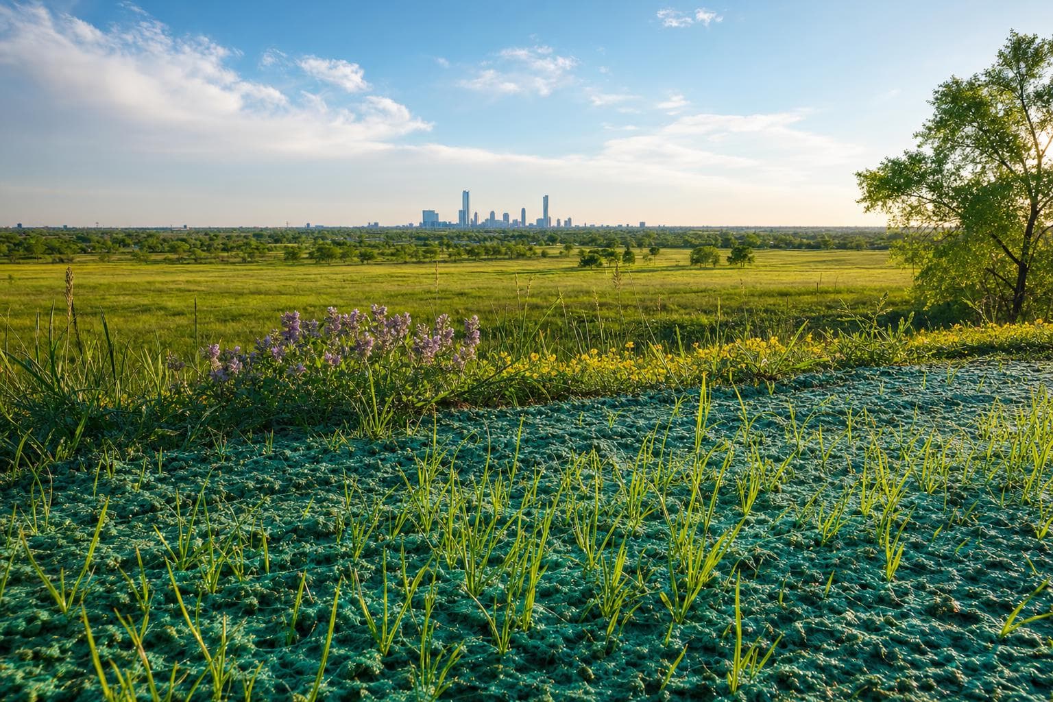The Best Time to Hydroseed in Oklahoma: A Seasonal Guide